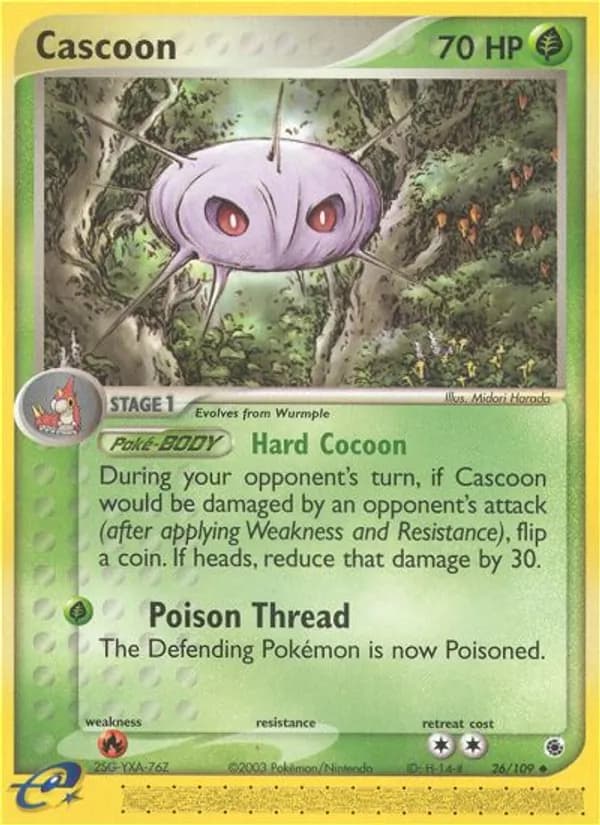 Cascoon 26/109, Ruby & Sapphire