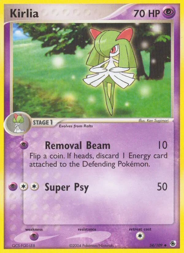 Kirlia 34/109, Ruby & Sapphire