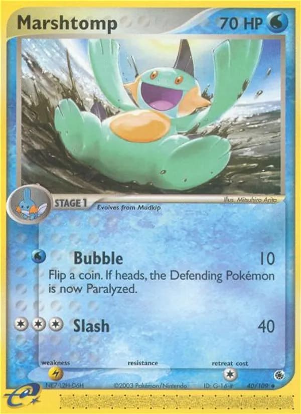 Marshtomp 40/109, Ruby & Sapphire