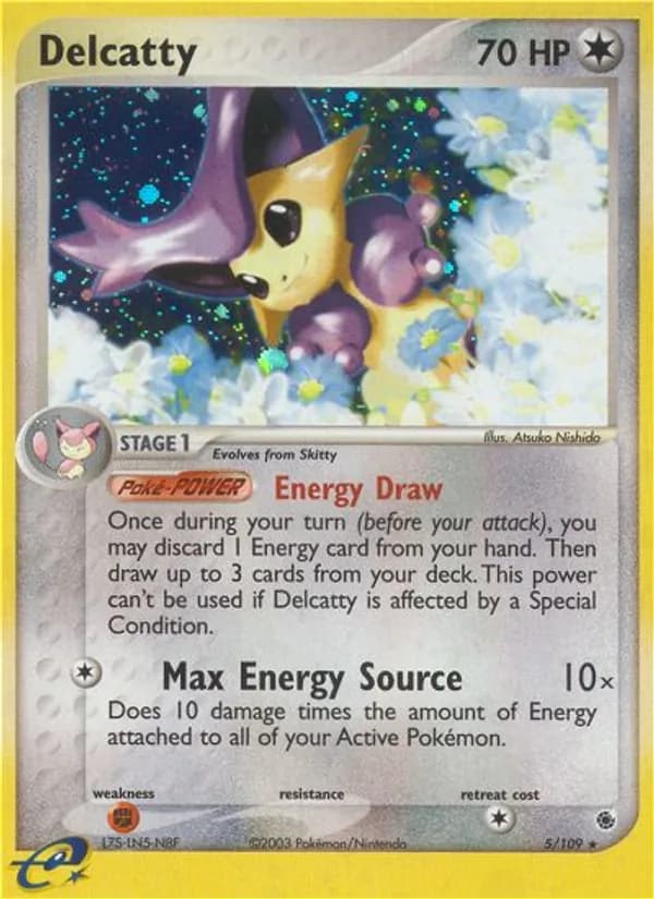 Delcatty 5/109, Ruby & Sapphire