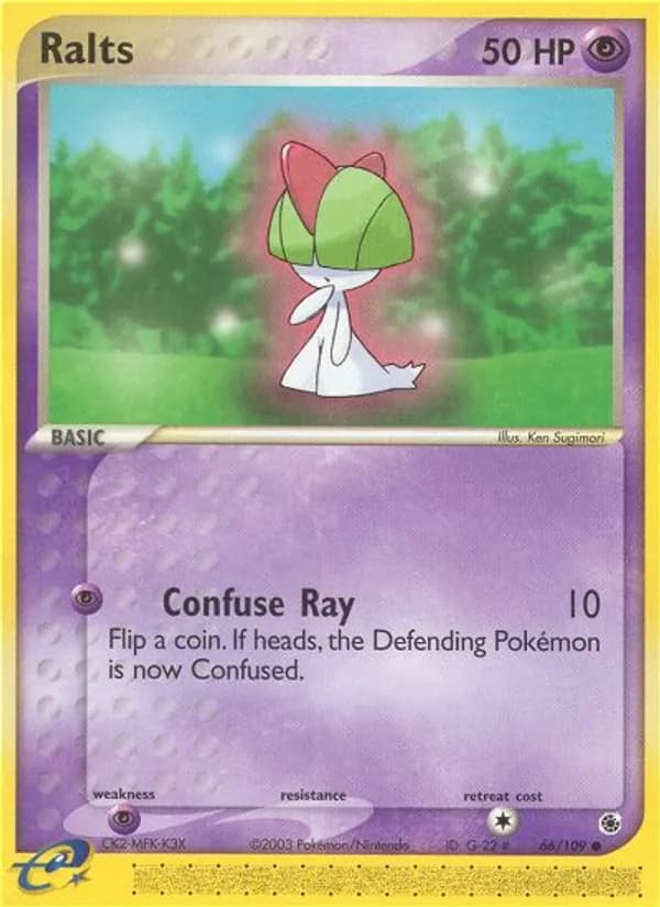 Ralts 66/109, Ruby & Sapphire