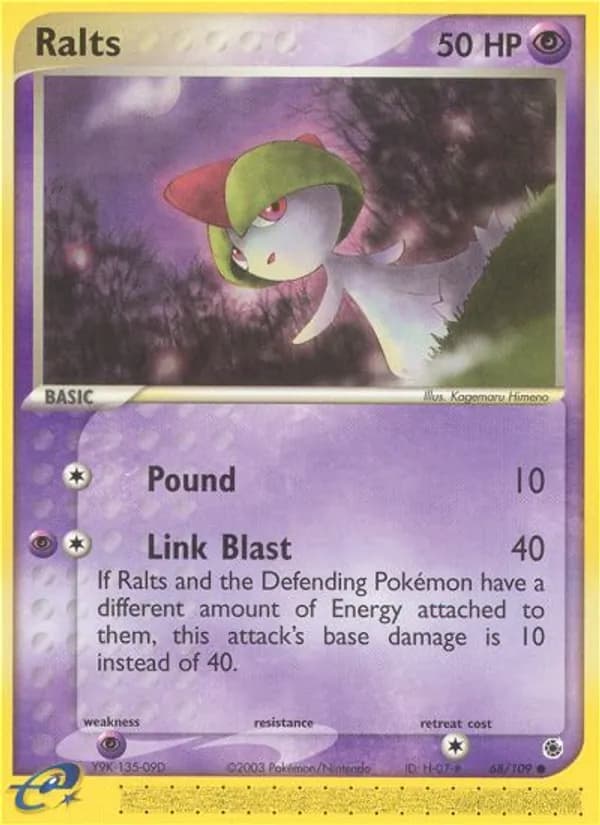 Ralts 68/109, Ruby & Sapphire