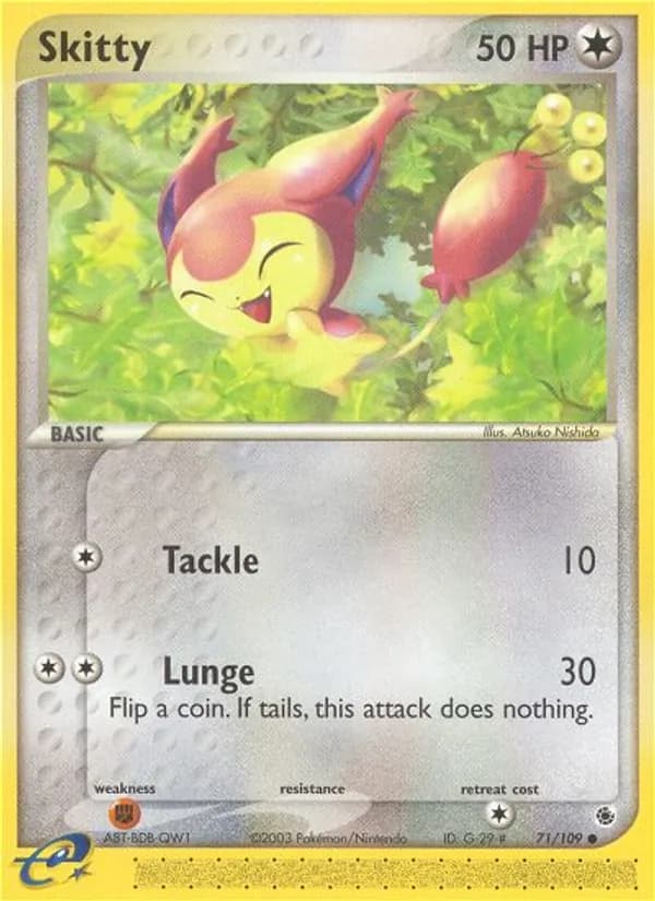 Skitty 71/109, Ruby & Sapphire