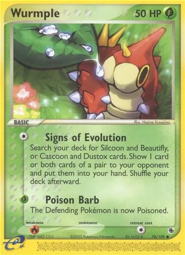 Wurmple 78/109, Ruby & Sapphire