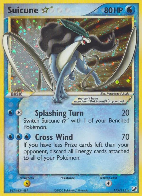 Suicune ☆ 115/115, Unseen Forces