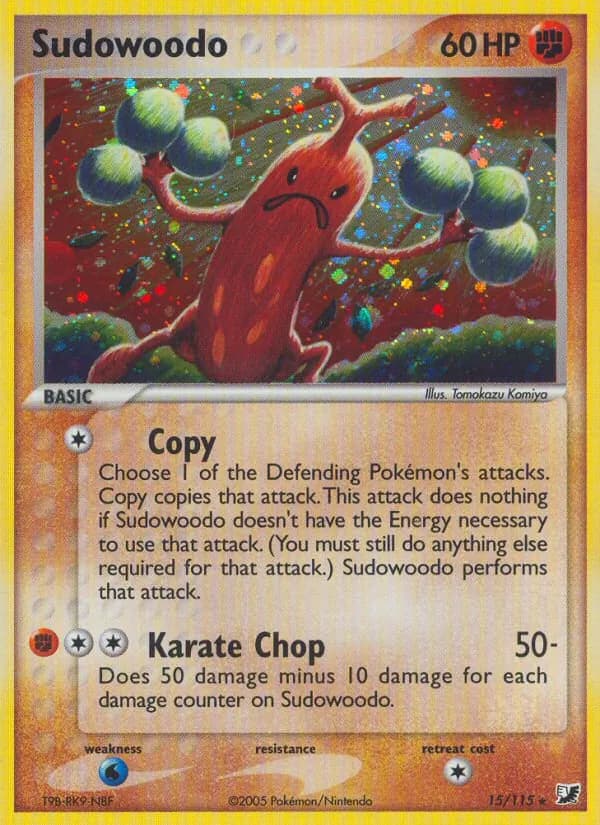 Sudowoodo 15/115, Unseen Forces