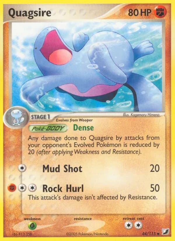 Quagsire 44/115, Unseen Forces