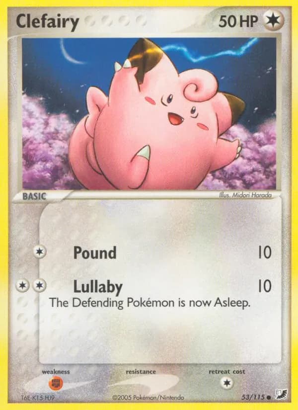 Clefairy 53/115, Unseen Forces