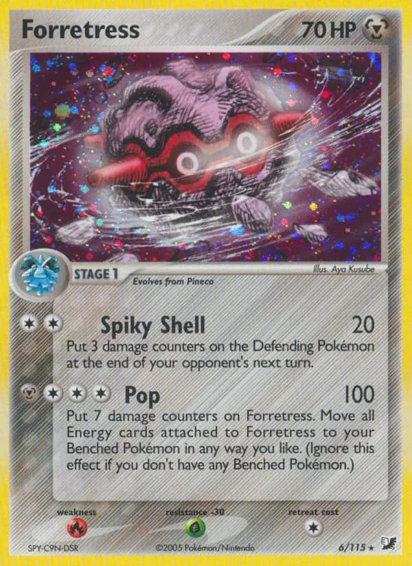 Forretress 6/115, Unseen Forces