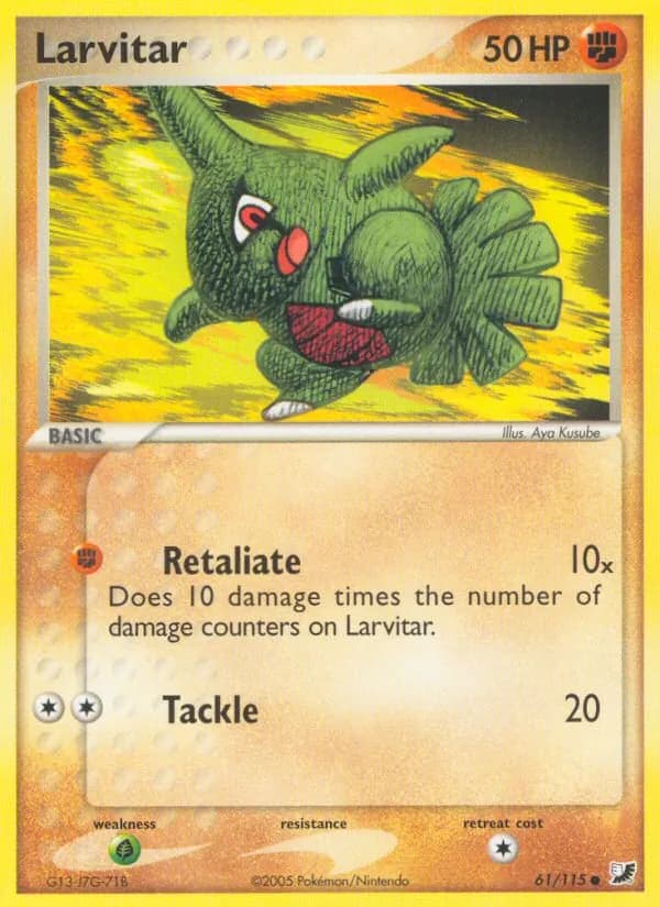 Larvitar 61/115, Unseen Forces