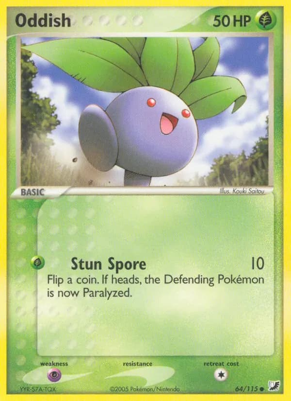 Oddish 64/115, Unseen Forces