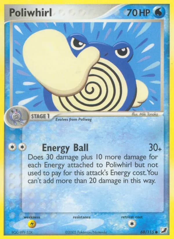 Poliwhirl 68/115, Unseen Forces