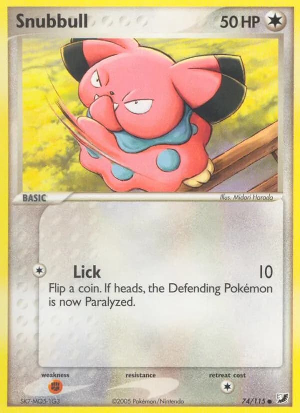 Snubbull 74/115, Unseen Forces
