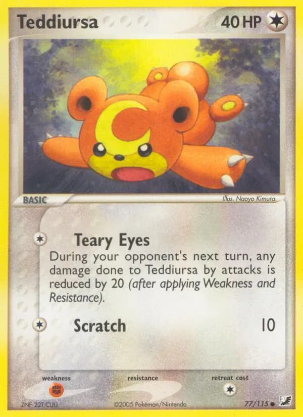 Teddiursa 77/115, Unseen Forces