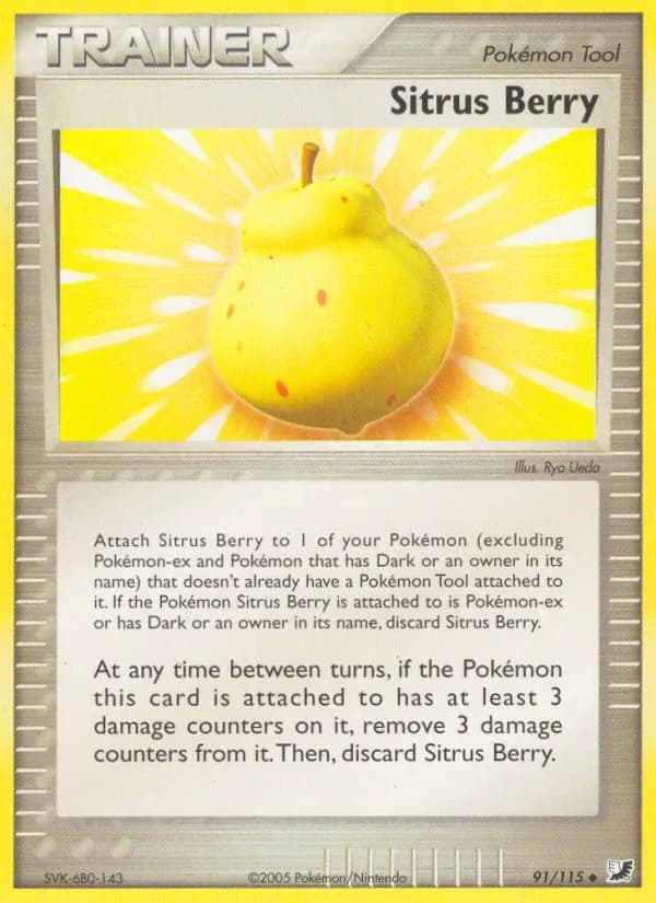 Sitrus Berry 91/115, Unseen Forces
