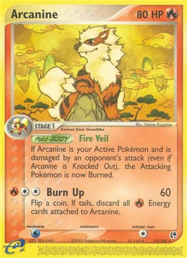 Arcanine 15/100, Sandstorm