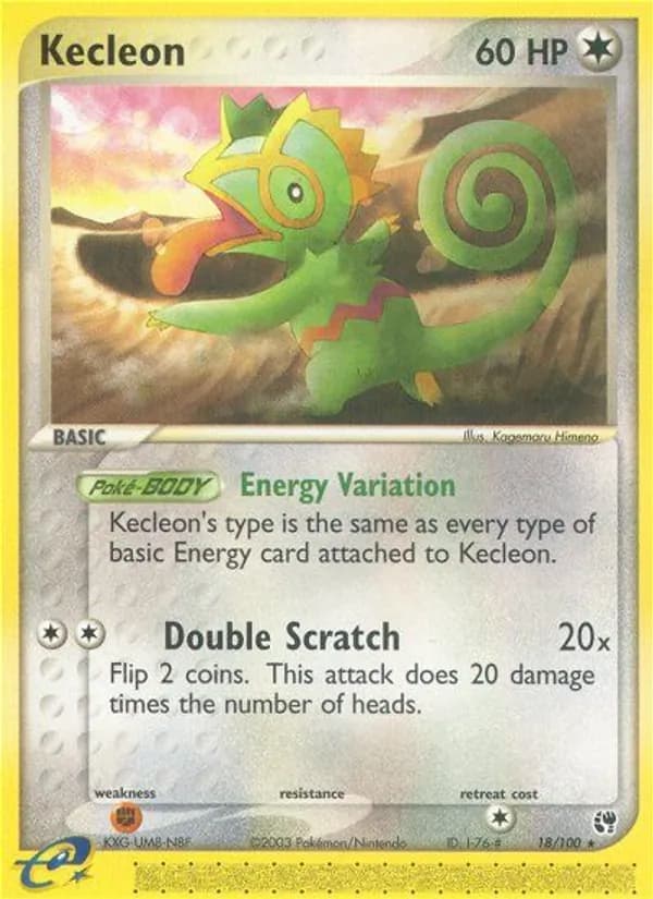 Kecleon 18/100, Sandstorm