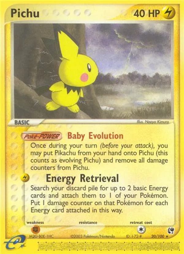 Pichu 20/100, Sandstorm