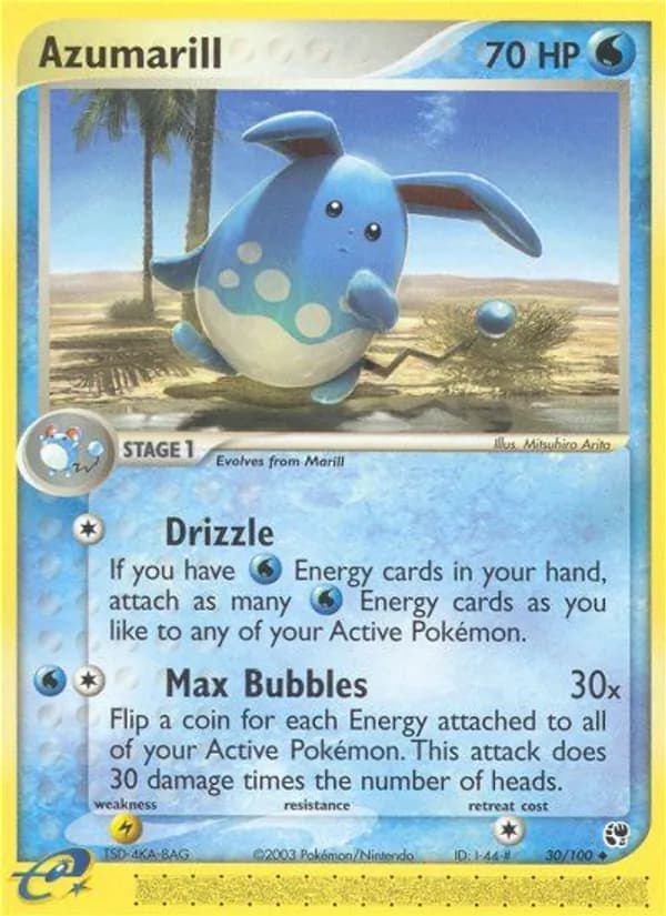 Azumarill 30/100, Sandstorm