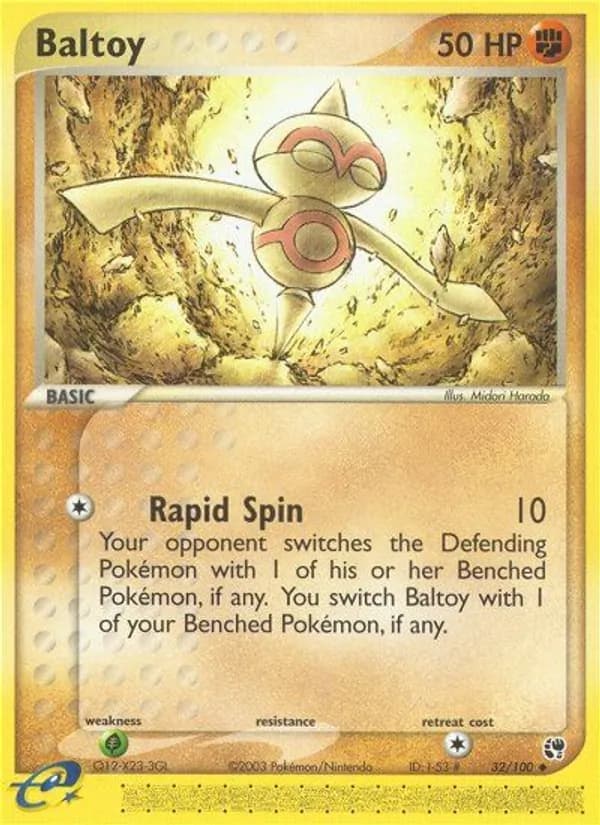 Baltoy 32/100, Sandstorm