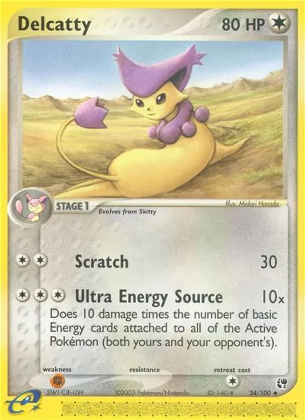 Delcatty 34/100, Sandstorm