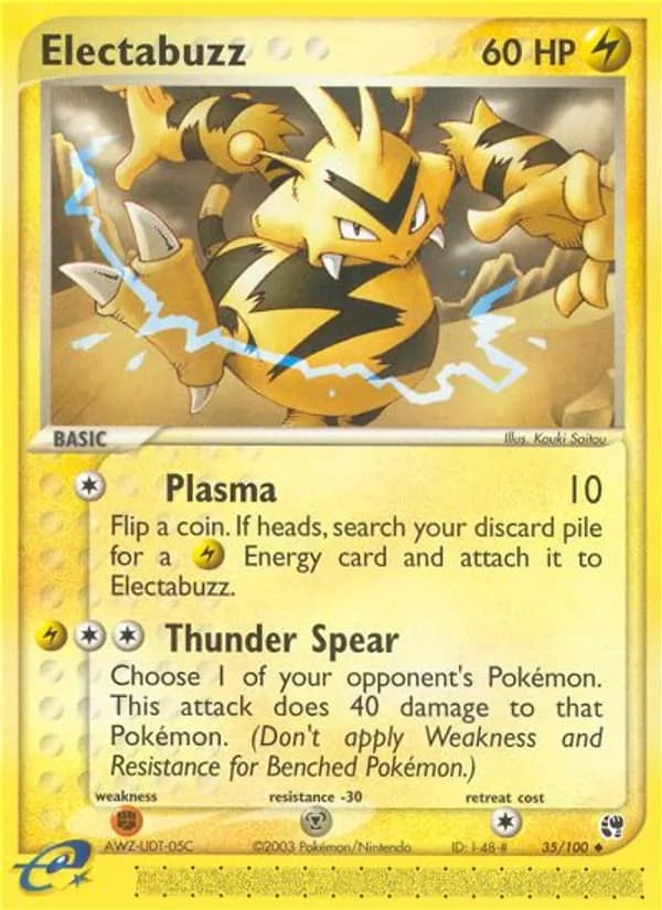 Electabuzz 35/100, Sandstorm