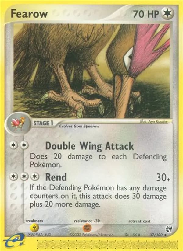 Fearow 37/100, Sandstorm