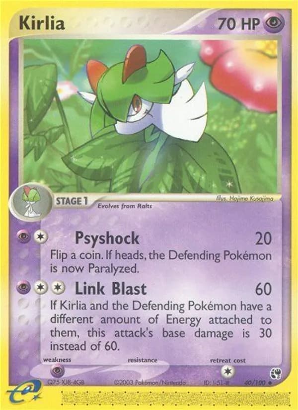 Kirlia 40/100, Sandstorm