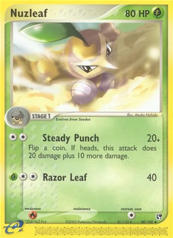 Nuzleaf 48/100, Sandstorm