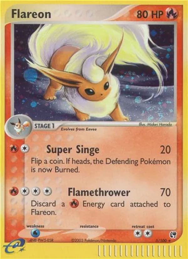 Flareon 5/100, Sandstorm