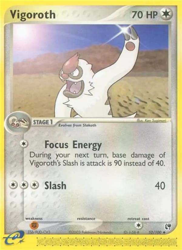 Vigoroth 52/100, Sandstorm
