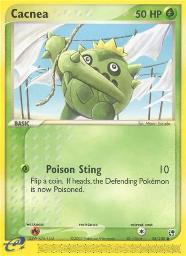 Cacnea 58/100, Sandstorm