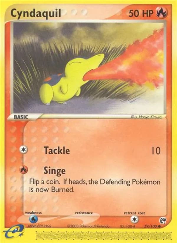 Cyndaquil 59/100, Sandstorm