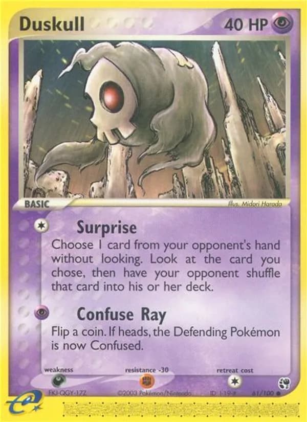 Duskull 61/100, Sandstorm