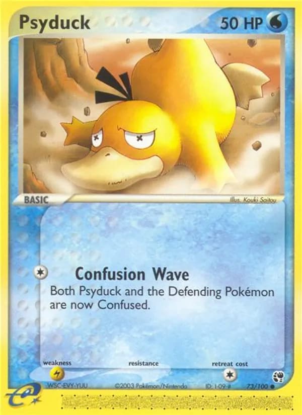 Psyduck 73/100, Sandstorm