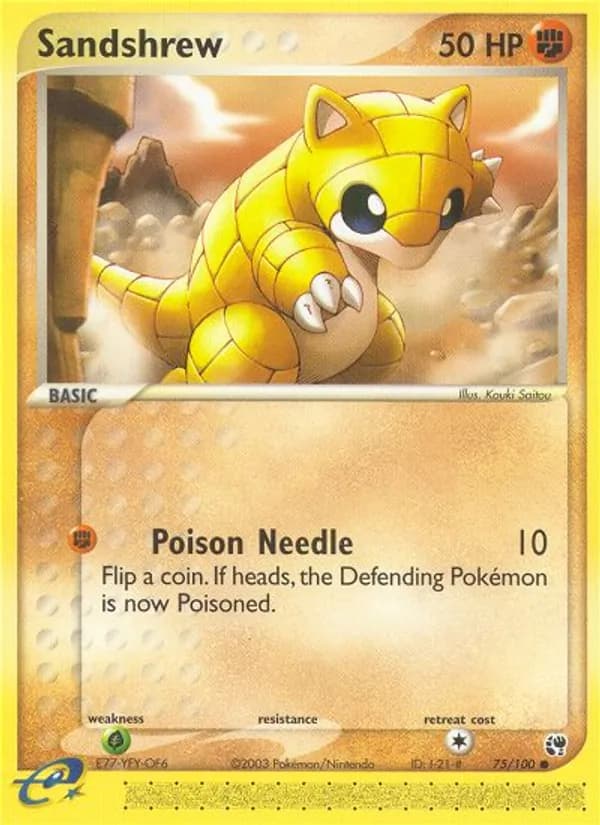 Sandshrew 75/100, Sandstorm