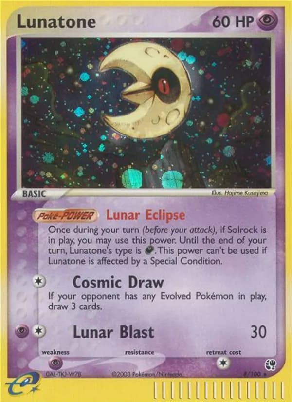 Lunatone 8/100, Sandstorm
