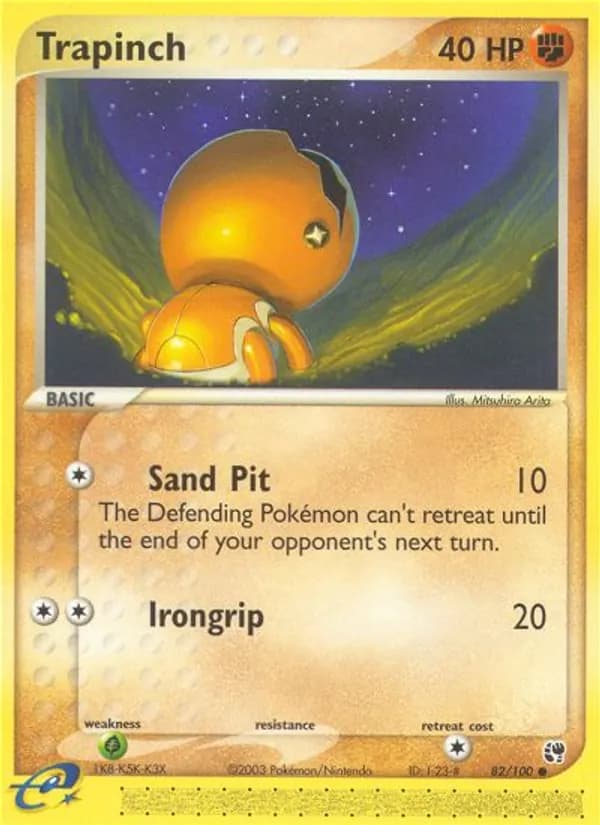 Trapinch 82/100, Sandstorm
