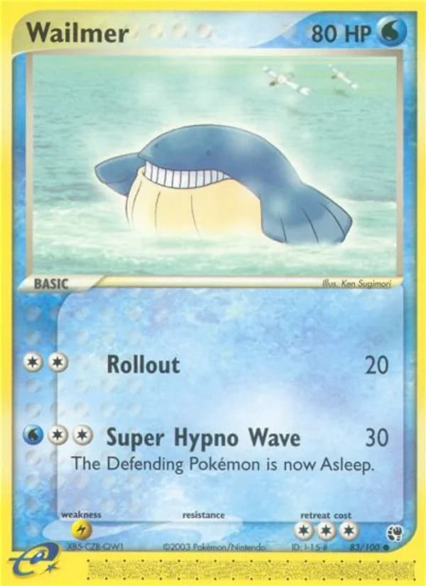 Wailmer 83/100, Sandstorm