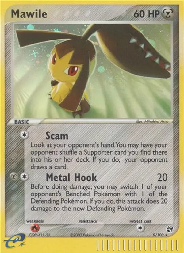Mawile 9/100, Sandstorm