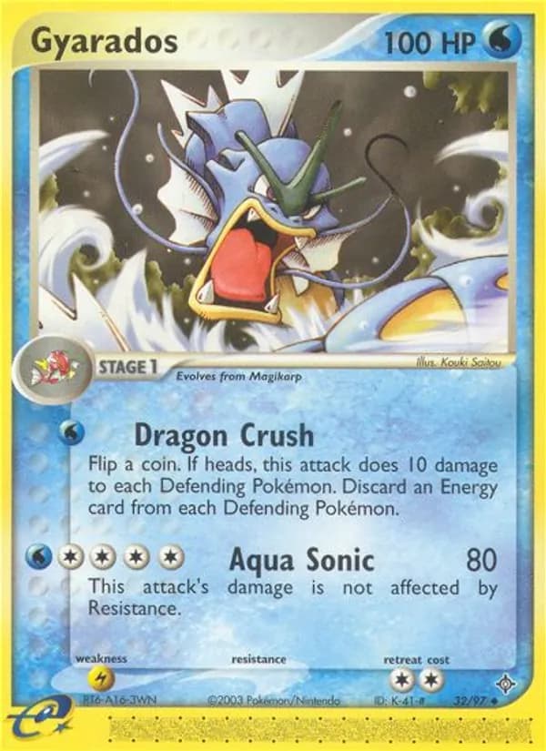 Gyarados 32/97, Dragon