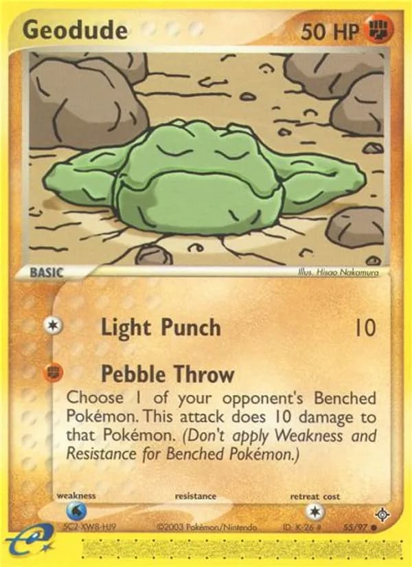Geodude 55/97, Dragon