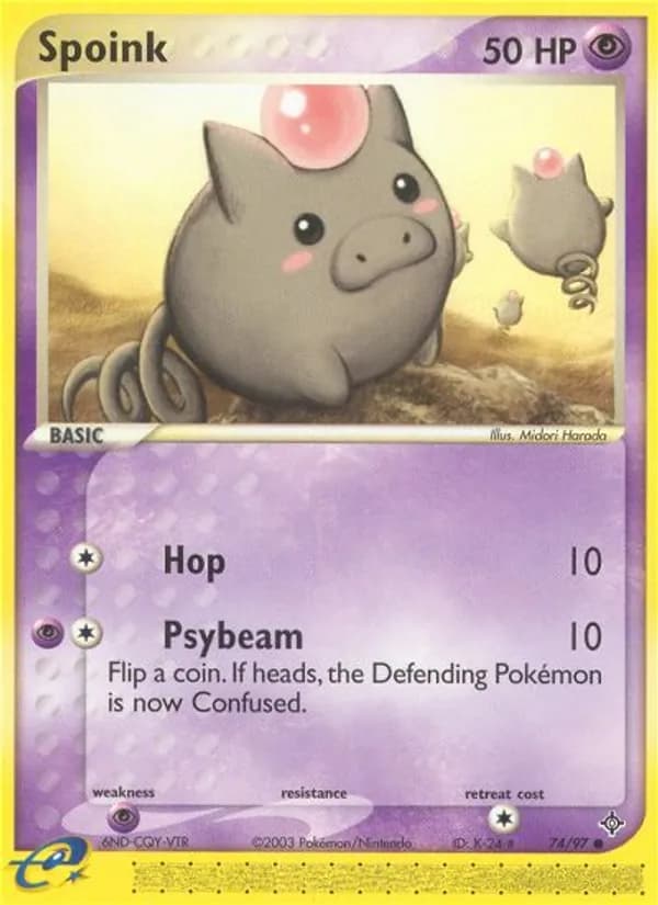 Spoink 74/97, Dragon