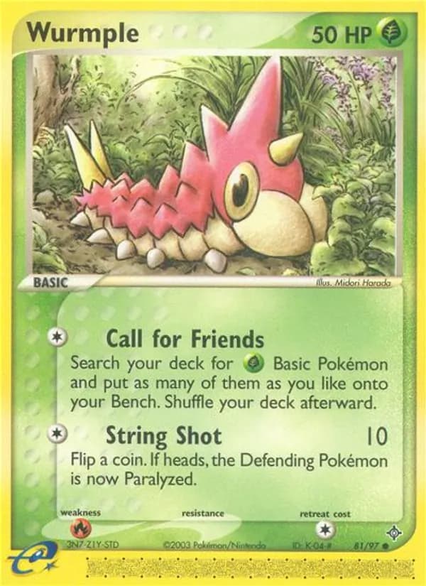 Wurmple 81/97, Dragon
