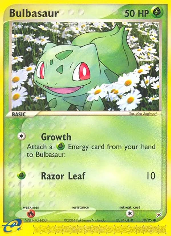 Bulbasaur 39/95, Team Magma vs Team Aqua