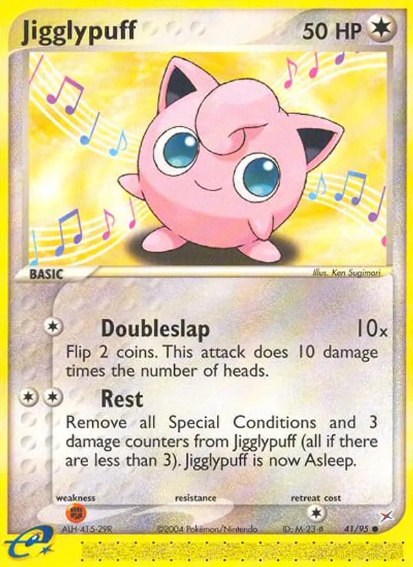 Jigglypuff 41/95, Team Magma vs Team Aqua