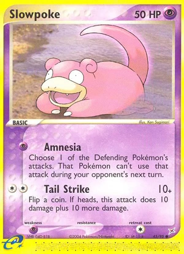 Slowpoke 45/95, Team Magma vs Team Aqua
