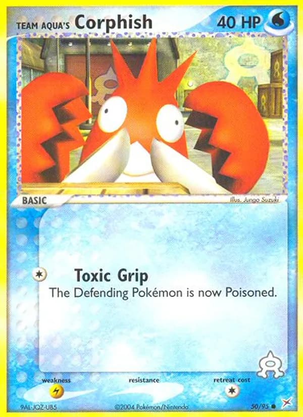 Team Aqua's Corphish 50/95, Team Magma vs Team Aqua