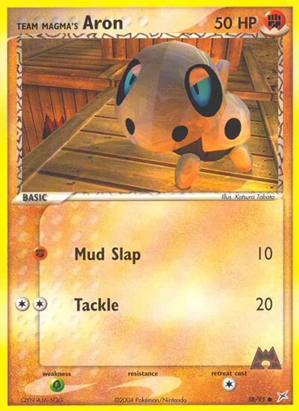 Team Magma's Aron 58/95, Team Magma vs Team Aqua
