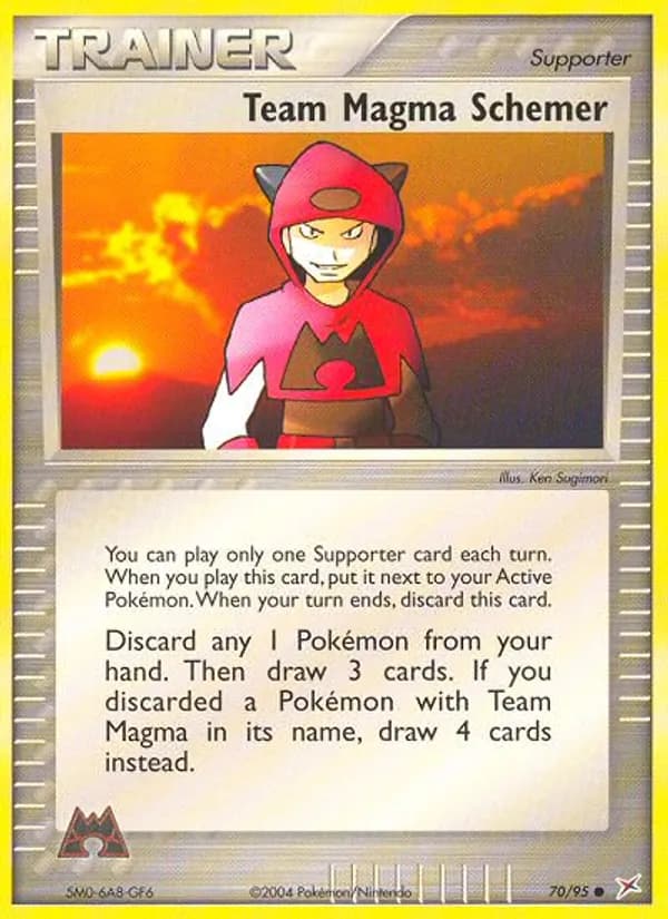Team Magma Schemer 70/95, Team Magma vs Team Aqua